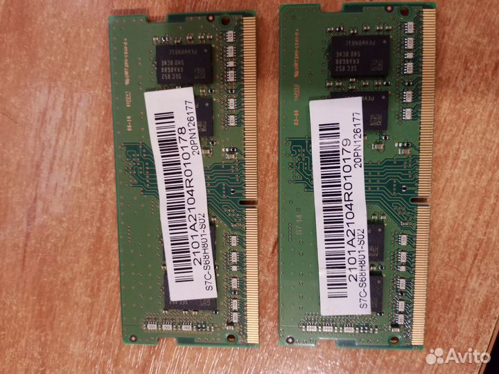 Память sodimm 16Gb (2x8) DDR4 3200MHz Samsung