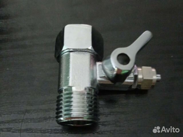 Проходной кран для подключения фильтра чистой воды купить в Санкт ...