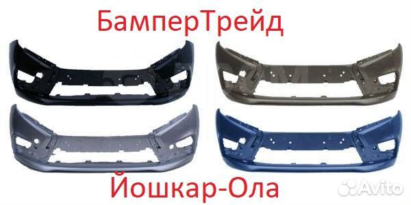 Бампер передний Лада Веста в цвет