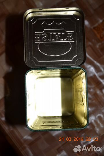 Жестяные баночки для хранения