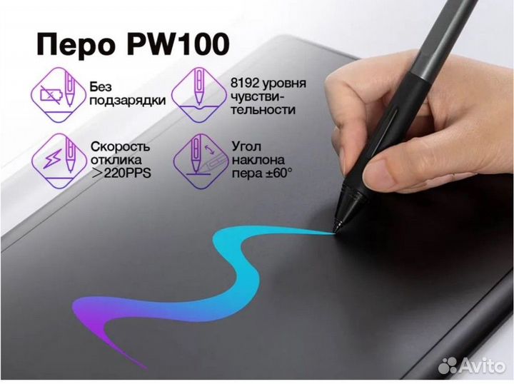 Графический планшет Inspiroy H610X