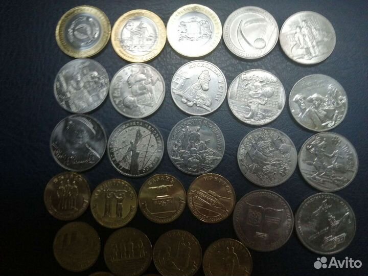 Монеты России 25 и 10р