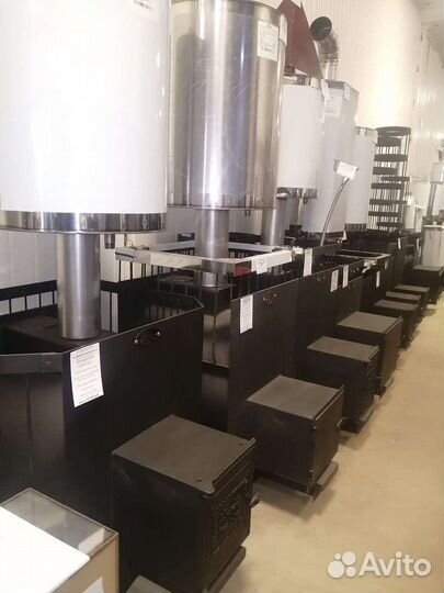 Печь дровяная Казаночка 500 вч (30м3)