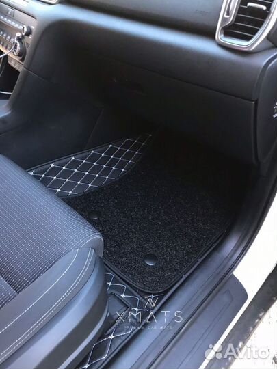 Коврики из экокожи для KIA Sportage (QL)