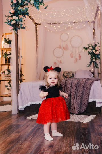 Детское платье Минни