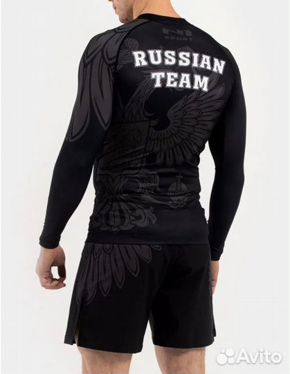 Рашгард мужской спортивный компрессионный Strein