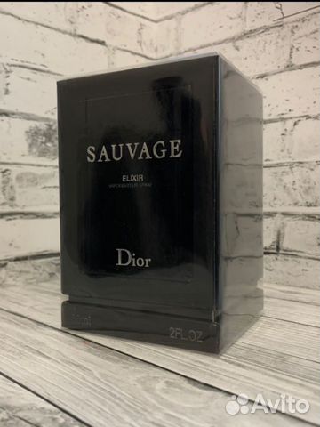 Мужской парфюм christian dior Sauvage Elixir