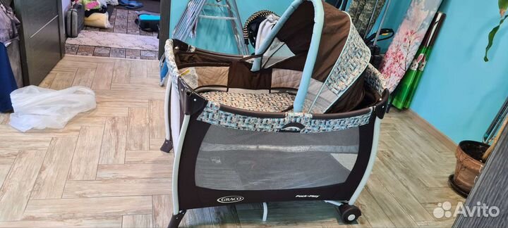 Манеж,кроватка,пеленальный столик бу
