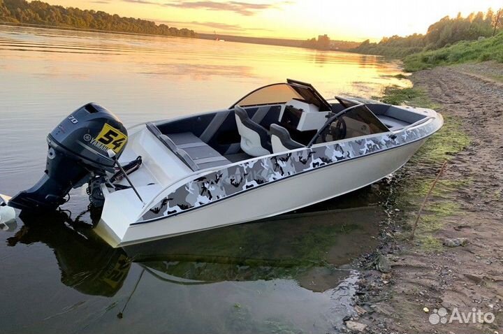 Алюминиевая лодка «Тактика-550BW» (Боурайдер)