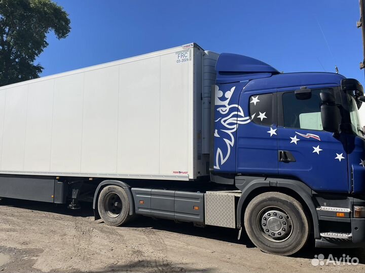 Водитель Scania с Рефом Кат. Е межгород