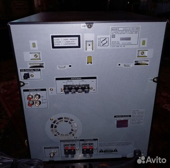 Музыкальный центр sony HCD - H881