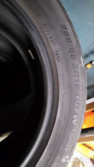 Kumho Crugen HP91 255/50 R19 и 285/45 R19 109W