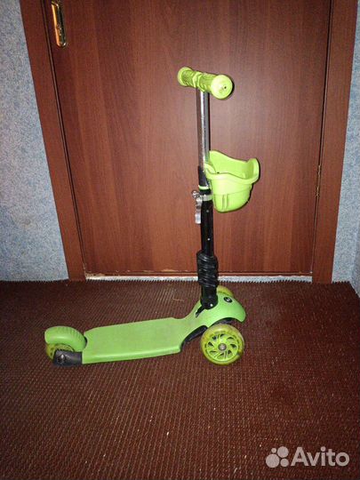 Самокат детский трехколесный