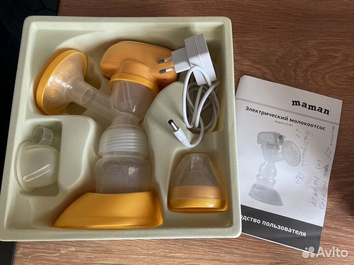 Молокоотсос электрический maman