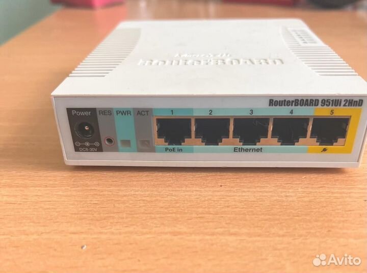 Wifi роутер mikrotik RB951Ui-2HnD