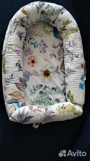 Кокон для новорожденных гнездышко