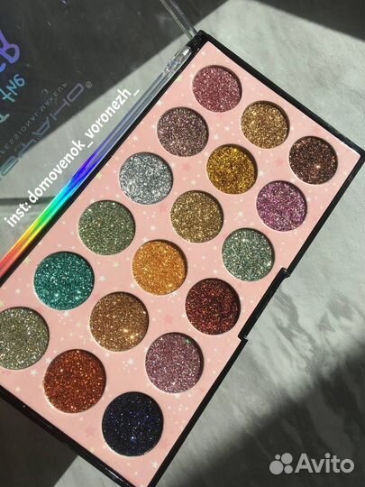 Новые тени (глиттер) для век