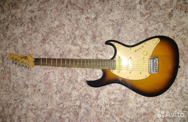 Гитара Cort g200, чехол, стойка