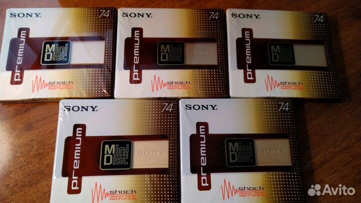 Минидиски Sony Premium MD74