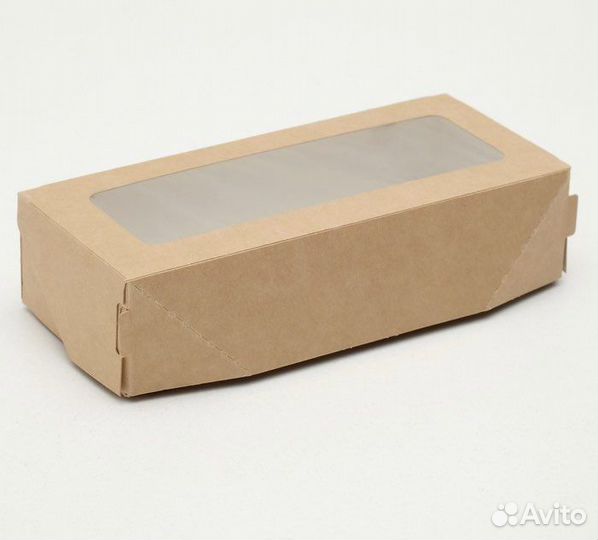 Коробка складная, крафт