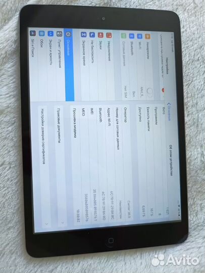 Планшет iPad mini 2 retina wifi + sim 16 Гб