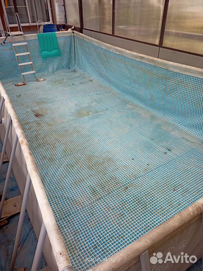 Каркасный бассейн Rectangular Ultra Frame Intex