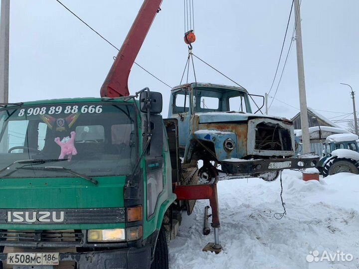 Isuzu Forward (F-Series) с КМУ, 1992