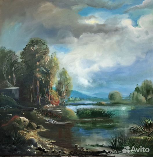 Картина маслом на холсте Голландские мотивы