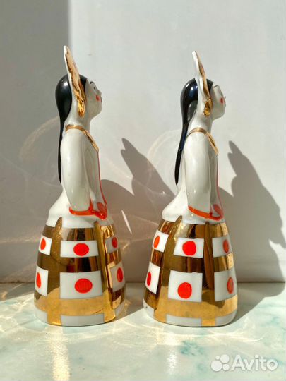 Статуэтка Девушка в кокошнике, Дулево