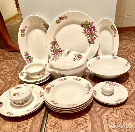 Сервиз зик. Тарелки СССР