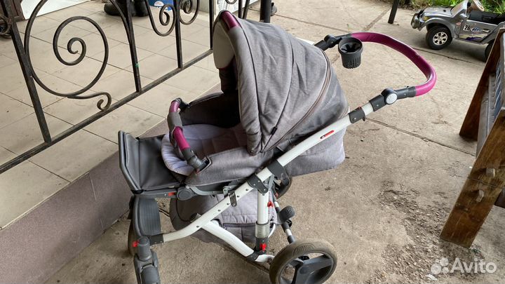 Коляска 3 в 1 в подарок постельное