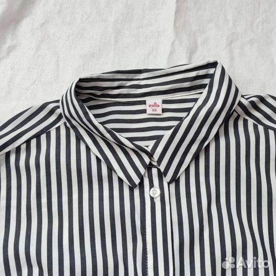 Женская рубашка в полоску