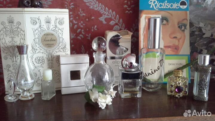 Флаконы,баночки парфюмерные винтаж 60-99гг/01