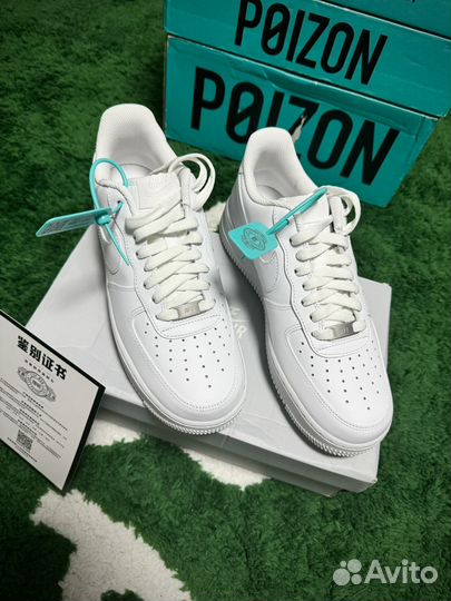 Nike Air Force 1 белые 9.5us