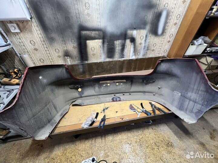 Задний бампер lancer 10 дорестайл