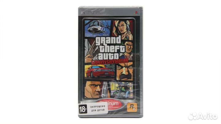 Grand Theft Auto Liberty City Stories (PSP, Новая)