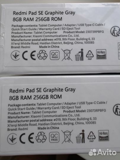 Планшет Xiaomi Redmi Pad Se 8/256гб