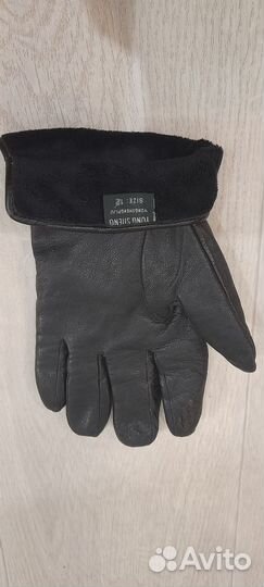 Мужские кожаные перчатки