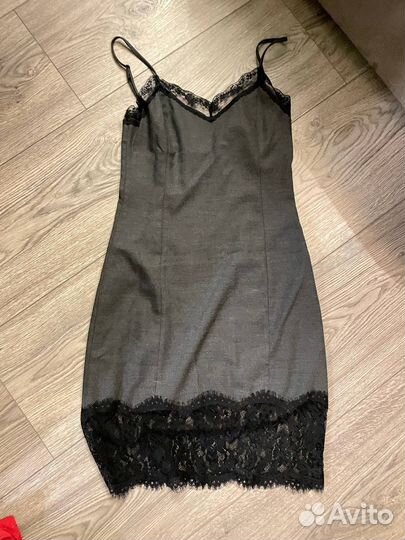 Платье комбинация zara xs