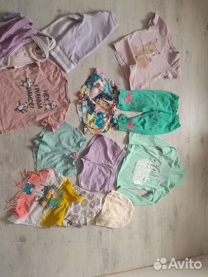 Пакет вещей на девочку 98- 110