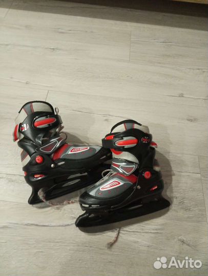 Коньки детские раздвижные 30 33