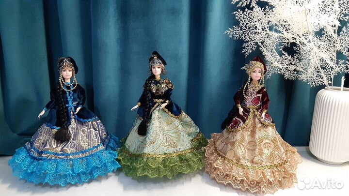 Кукла в национальном татарском костюме