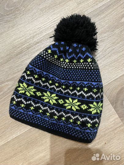 Шапка зимняя на мальчика 7 лет