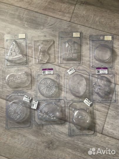 Формы для мыла пластик