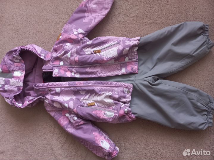 Зимний костюм для девочки