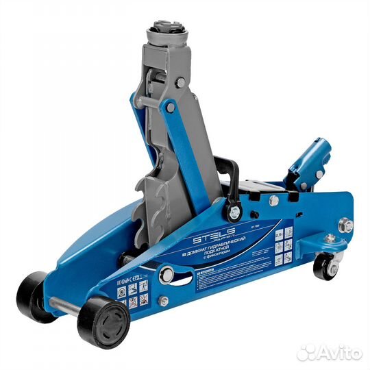 Домкрат подкатной 2.5 т, с фиксатором, Safety Pin