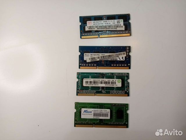 Оперативная память ddr3 для ноутбука 2 гб