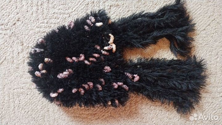 Шапки демисезонные вязанные