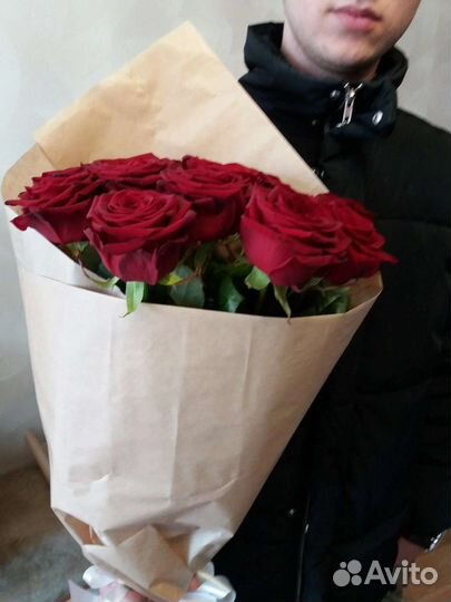 Цветы розы букет