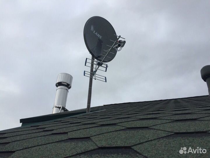 Установка Триколор тв. Все виды работ